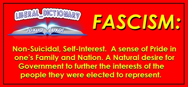 1 liberal dictionary fascism