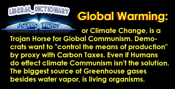 1 liberal dictionary global warming